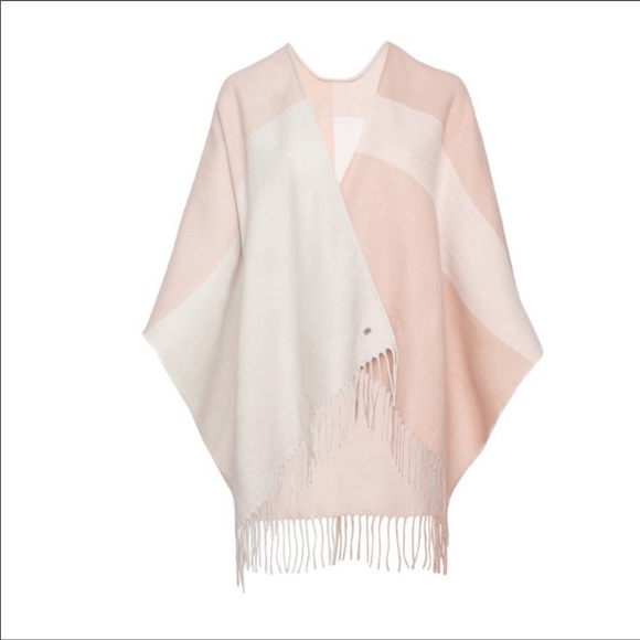 Soia & Kyo | Mirel Woven Scarfigan with Fringe Quartz - Picture 4 of 9